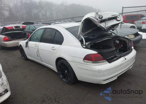 2006 BMW 750I from USA, damaged, VIN WBAHL83596DT06824